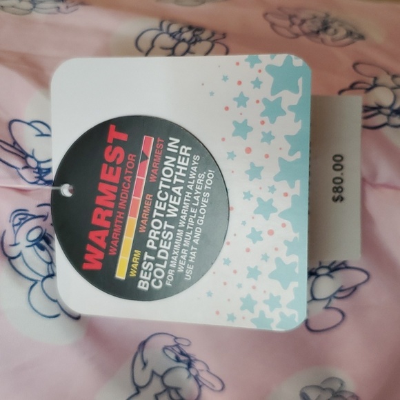 NWT Disney Baby Pink Minnie Mouse Snowsuit - 18 Months - Picture 11 of 14